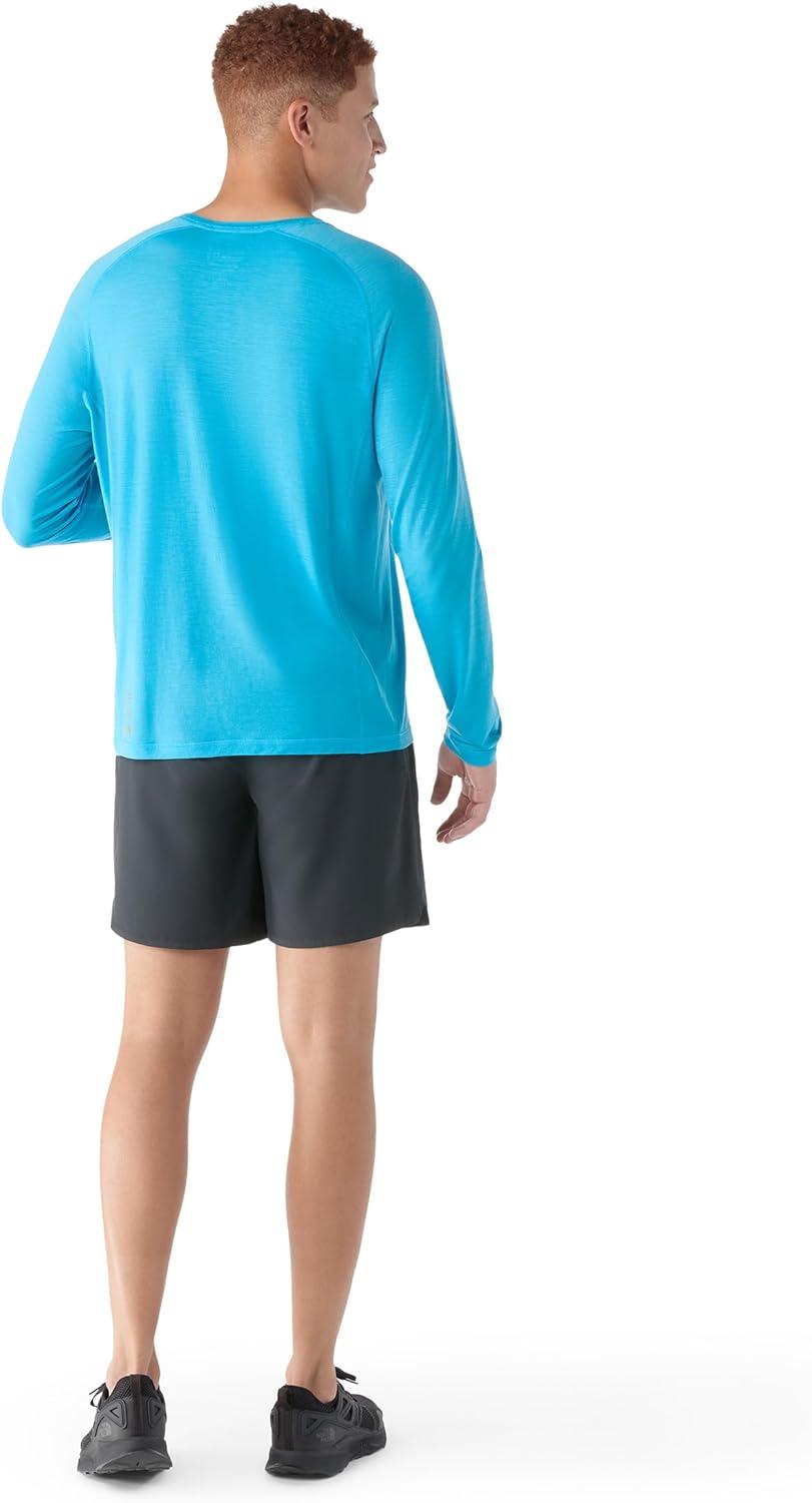 imageSmartwool Mens Active Ultralite Long SleevePool Blue