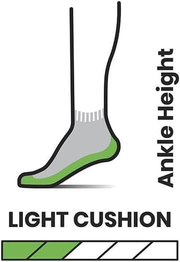 imageSmartwool Mens Hike Light Cushion Ankle SocksCharcoal