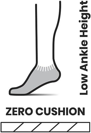 imageSmartwool Mens Run Zero Cushion Low Ankle SocksLight Gray