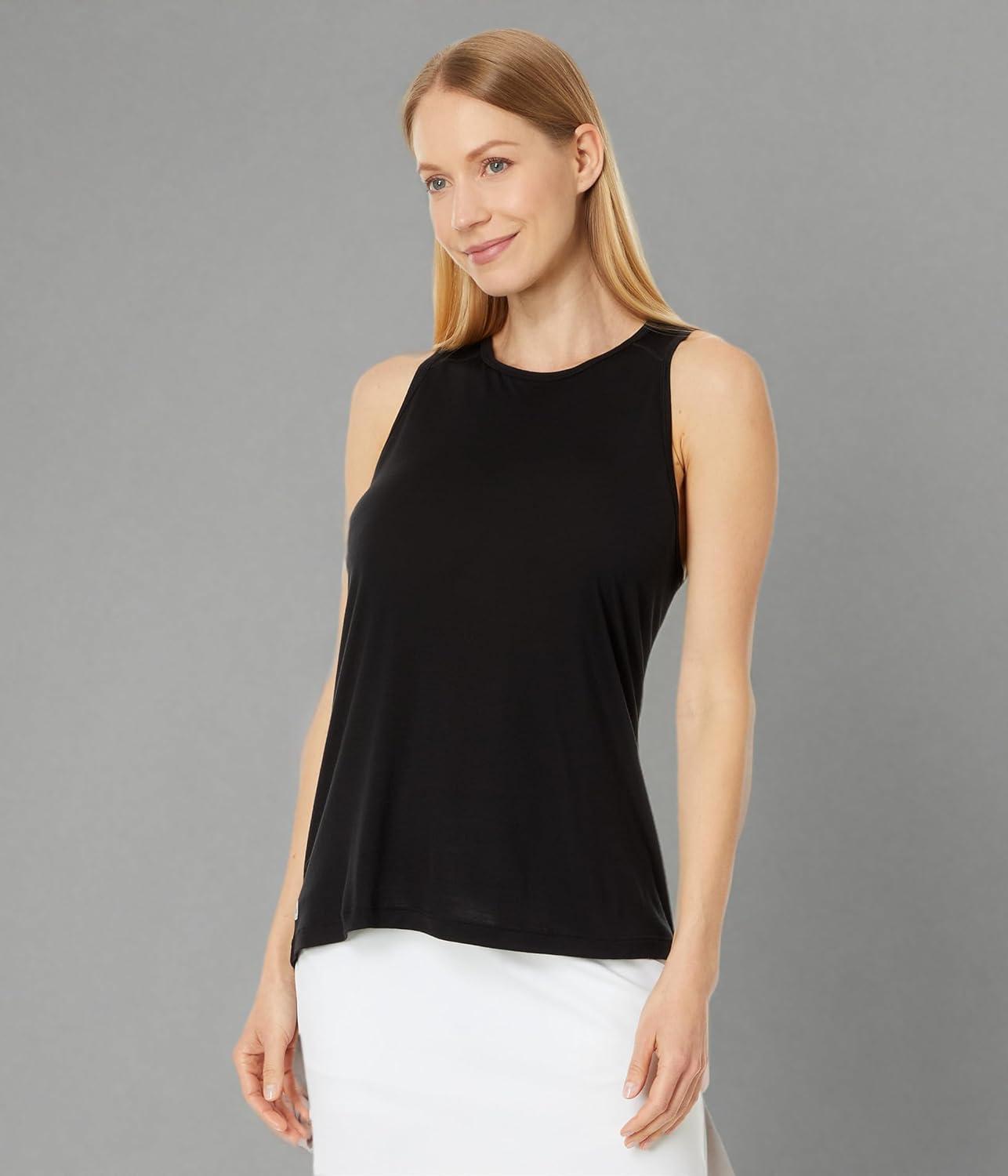 imageSmartwool Womens Active Ultralite High Neck TankBlack