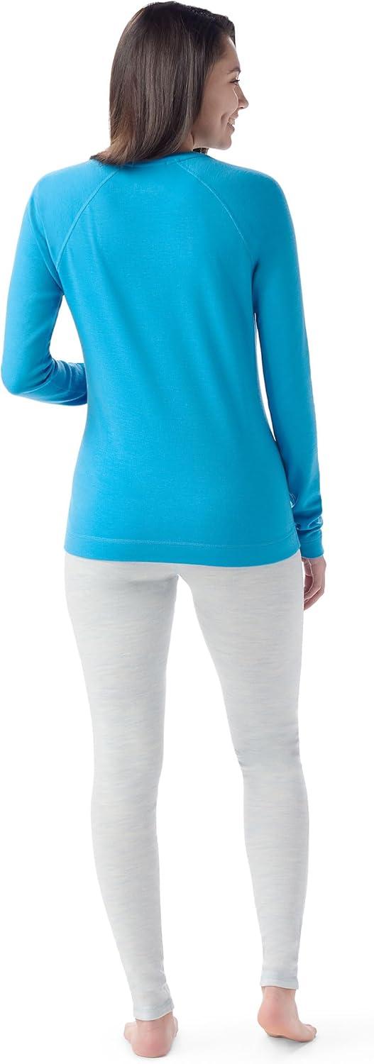 imageSmartwool Womens Classic Thermal Merino Base Layer CrewDeep Pool Blue