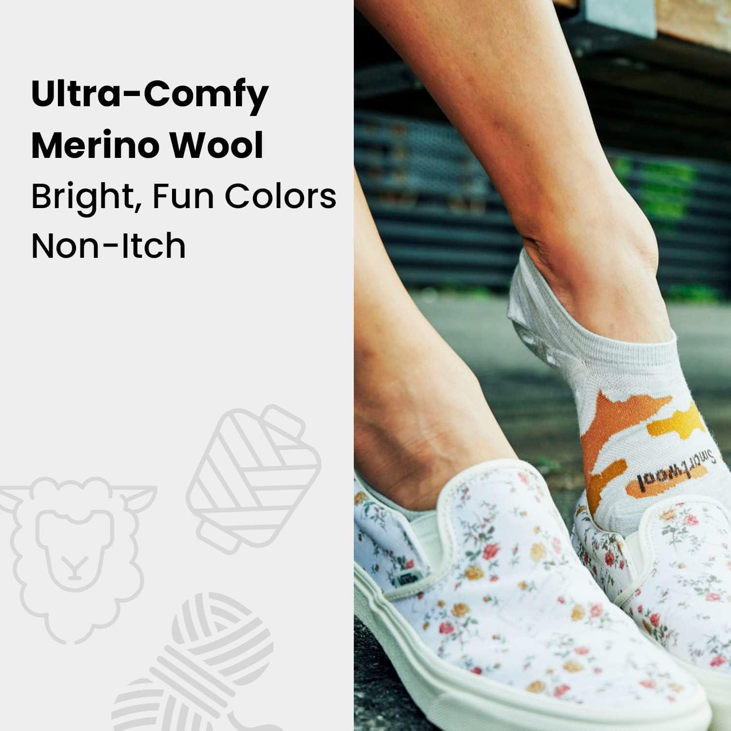 imageSmartwool Womens Run Zero Cushion Ankle SocksWhite