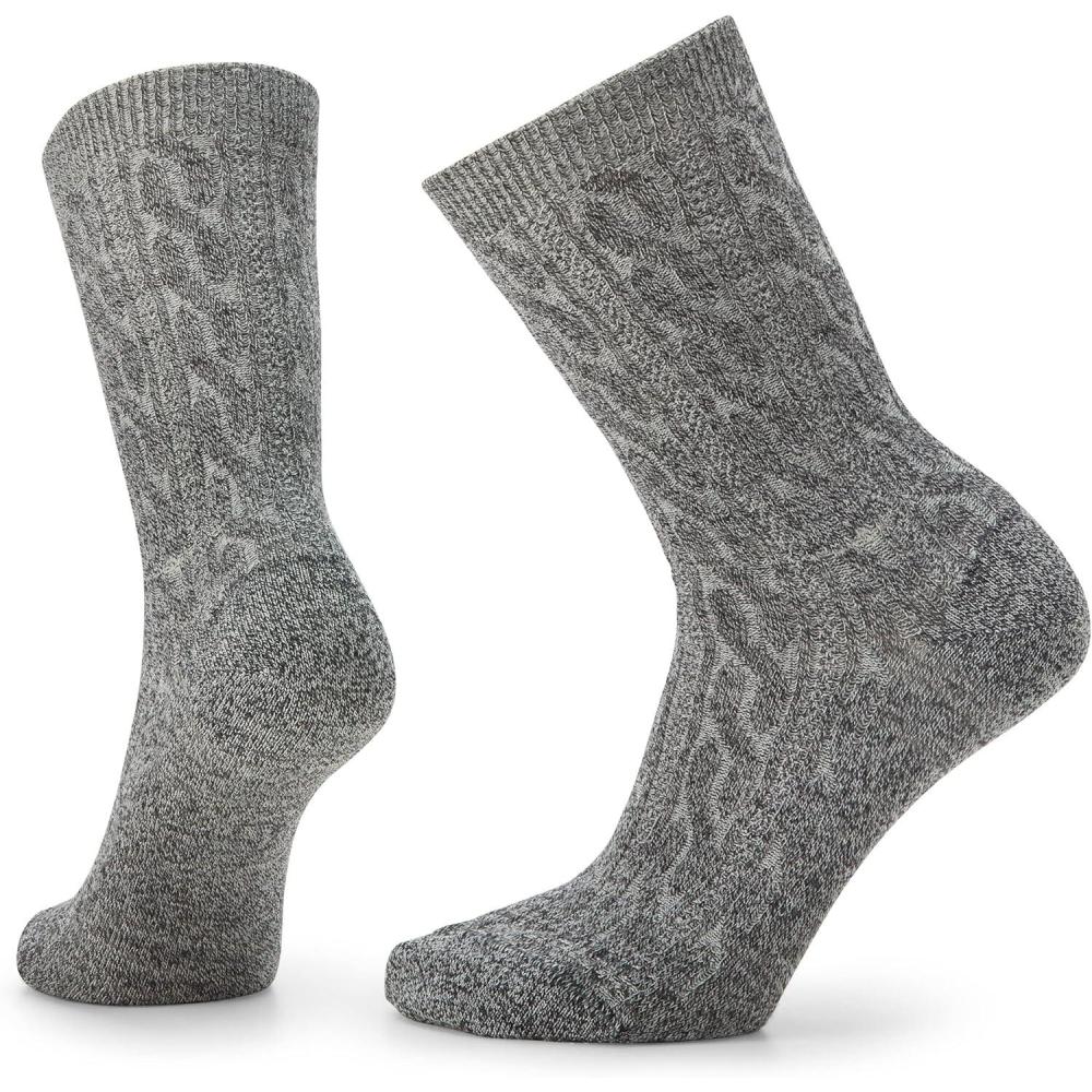 imageSmartwool Everyday Cable Crew Socks For Men and WomenNatural