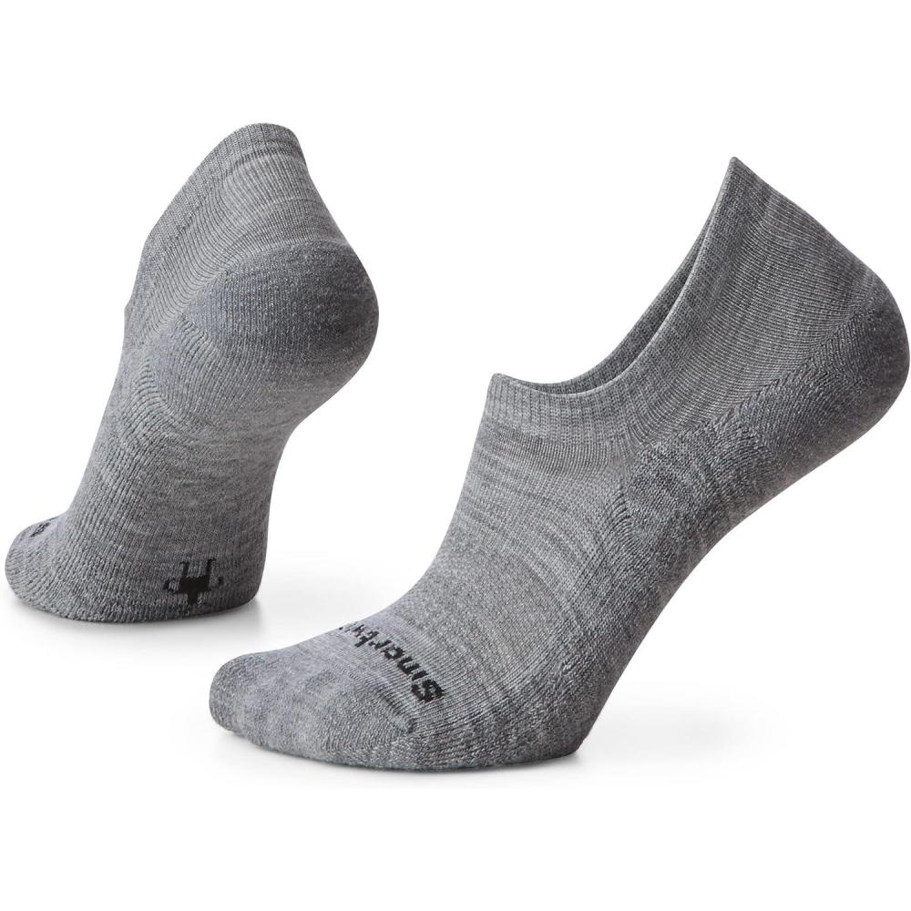 imageSmartwool Everyday Light Cushion No Show Socks for Men and WomenLight Gray