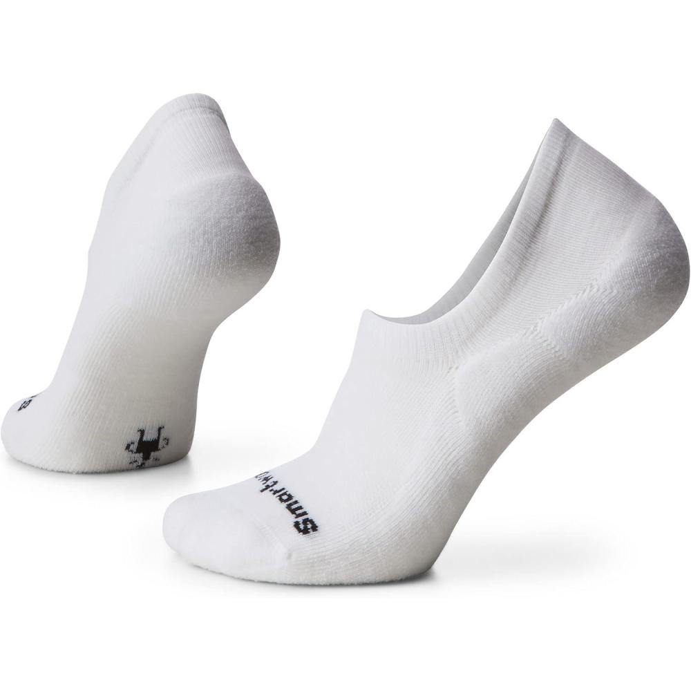 imageSmartwool Everyday Light Cushion No Show Socks for Men and WomenWhite