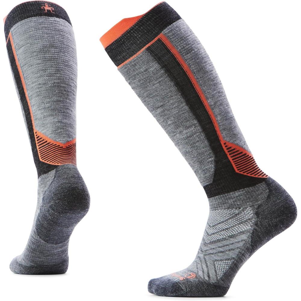 imageSmartwool Intraknit Womens Ski Targeted Cushion Over The Calf SocksMedium Gray