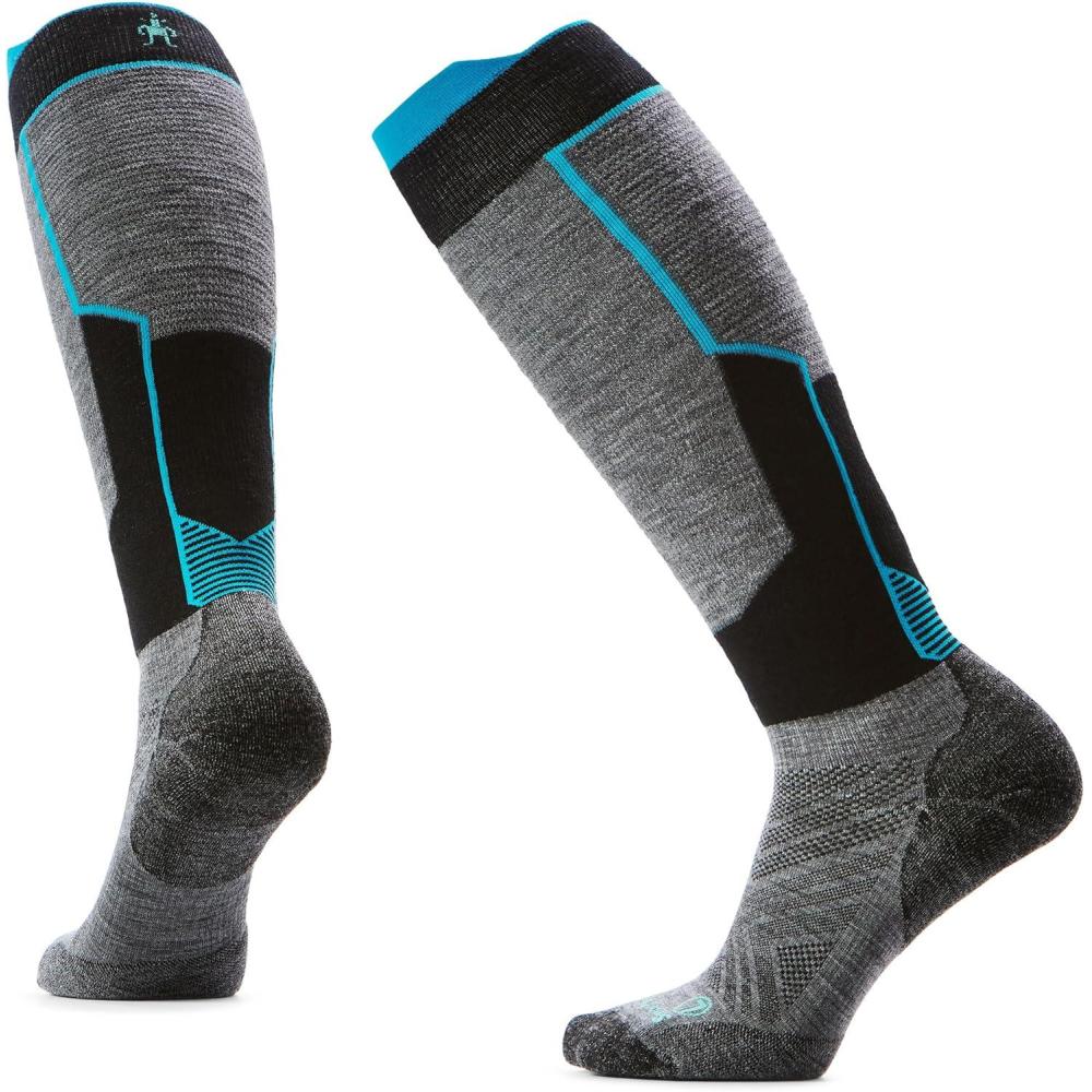 imageSmartwool Intraknit Womens Snowboard Targeted Cushion Over The Calf SocksMedium Gray