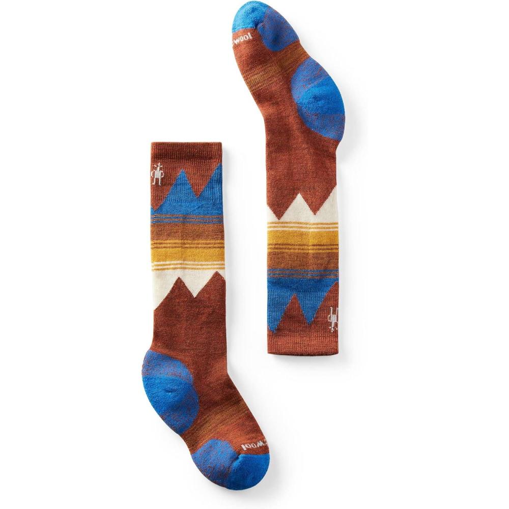 imageSmartwool Kids Ski Light Cushion Over The Calf Socks ToddlerLittle Big KidPicante