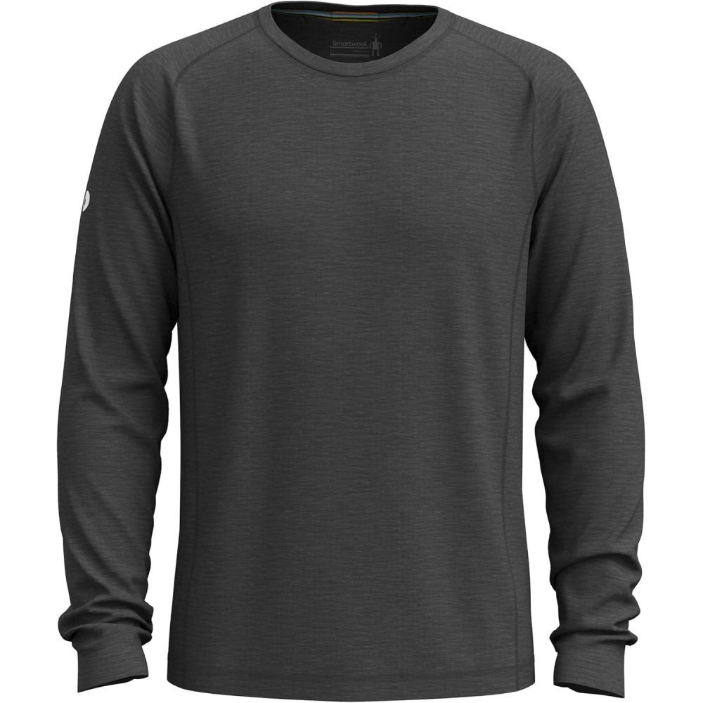 imageSmartwool Mens Active Ultralite Long SleeveCharcoal Heather