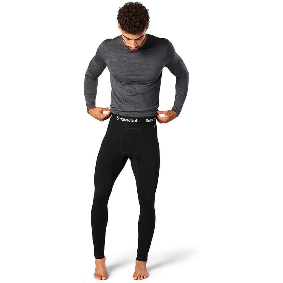 imageSmartwool Mens Classic AllSeason Merino Base Layer BottomsBlack