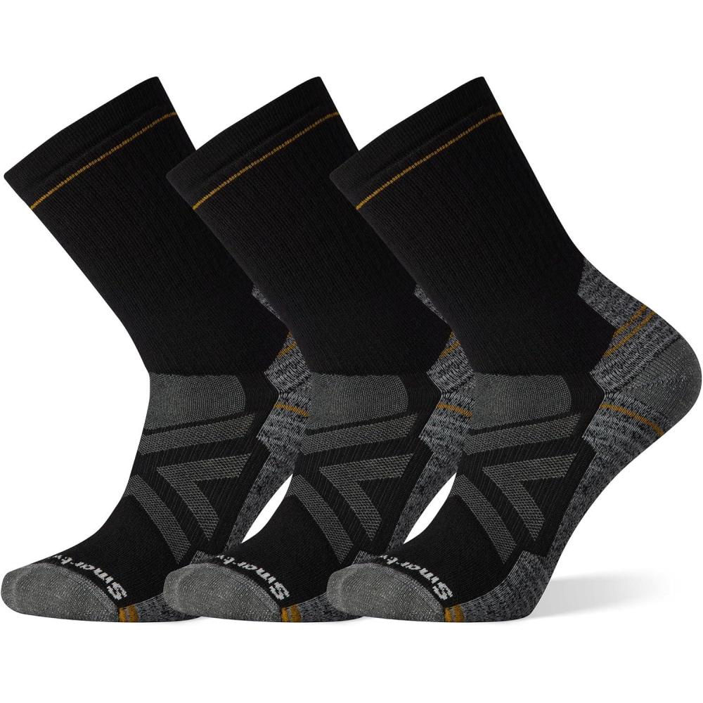 imageSmartwool Mens Hike Full Cushion Crew SocksBlack3pk