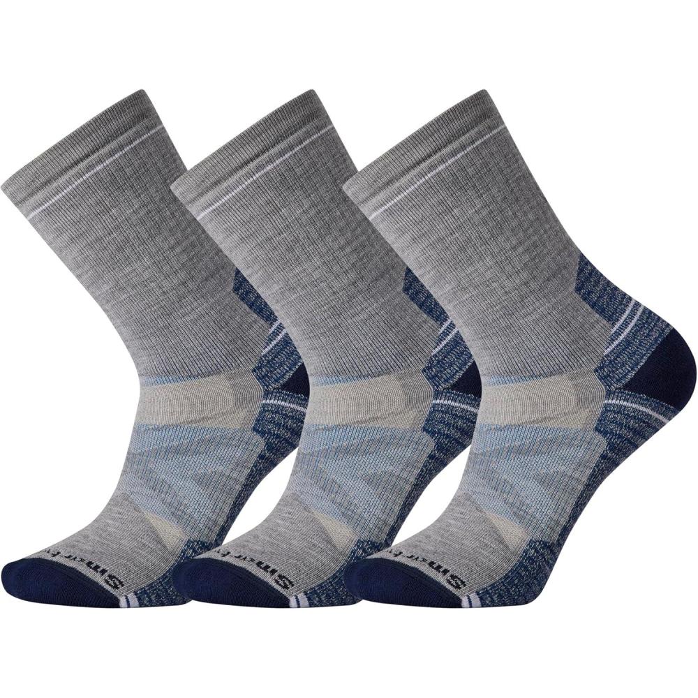 imageSmartwool Mens Hike Full Cushion Crew SocksLight Gray3pk