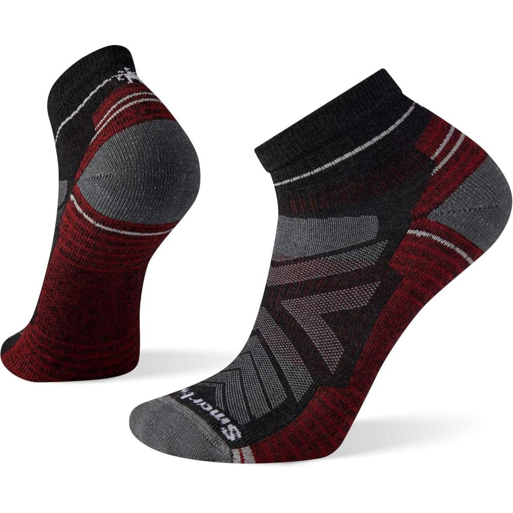 imageSmartwool Mens Hike Light Cushion Ankle SocksCharcoal