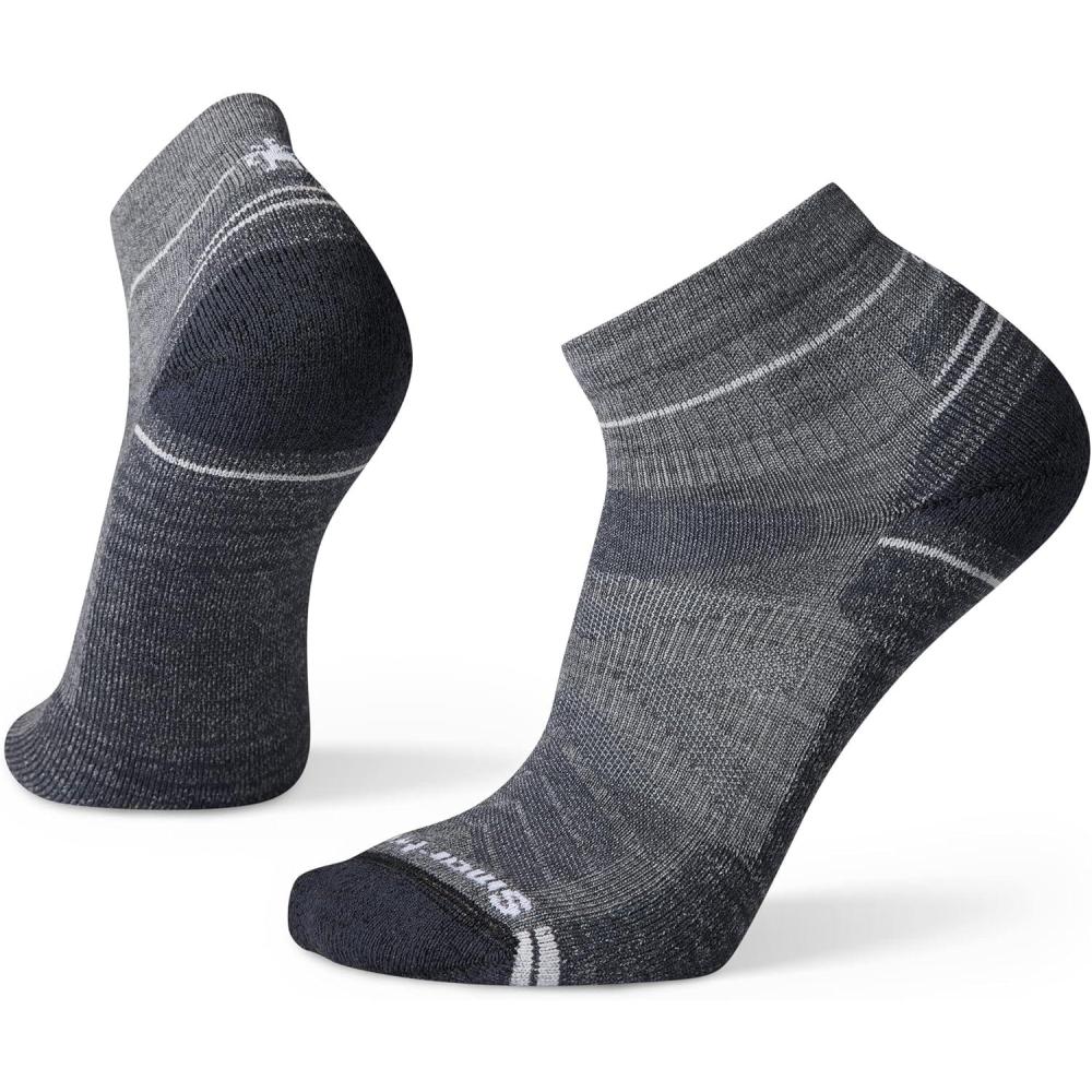 imageSmartwool Mens Hike Light Cushion Ankle SocksMedium Gray