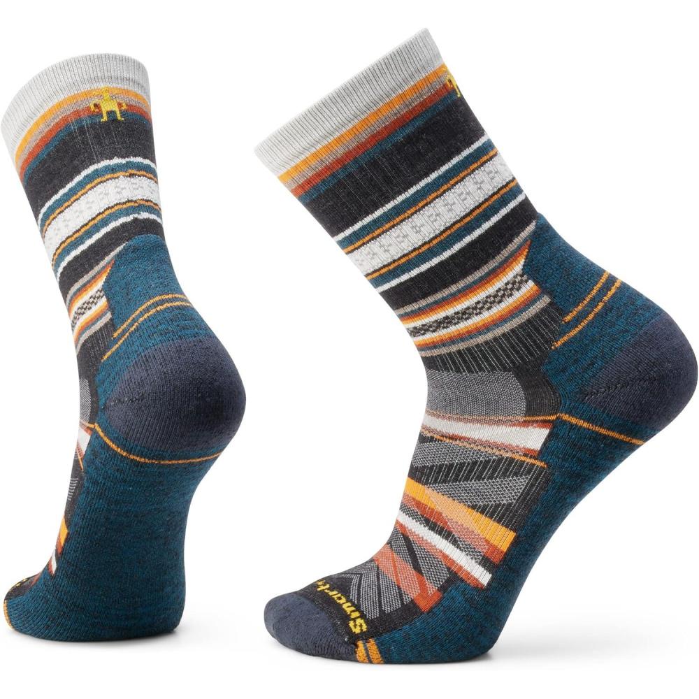 imageSmartwool Mens Hike Light Cushion Panorama Crew SocksCharcoal