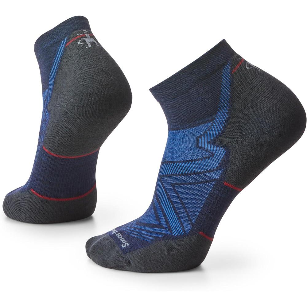 imageSmartwool Mens Run Targeted Cushion Ankle SocksDeep Navy