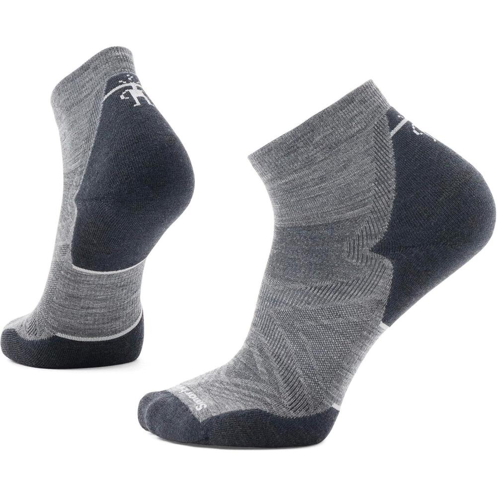 imageSmartwool Mens Run Targeted Cushion Ankle SocksMedium Gray