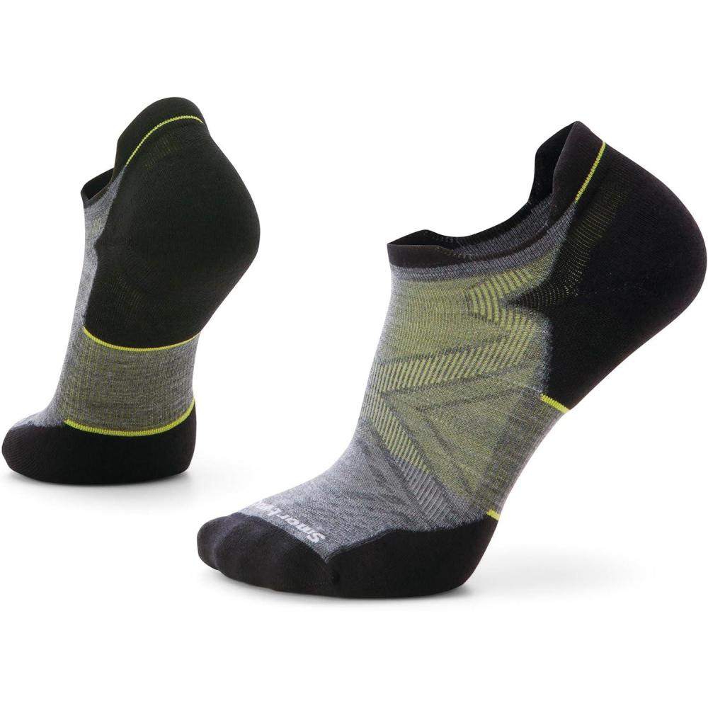 imageSmartwool Mens Run Targeted Cushion Low Ankle SocksMedium Gray