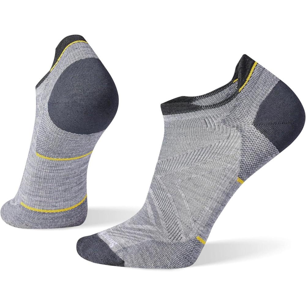 imageSmartwool Mens Run Zero Cushion Low Ankle SocksLight Gray