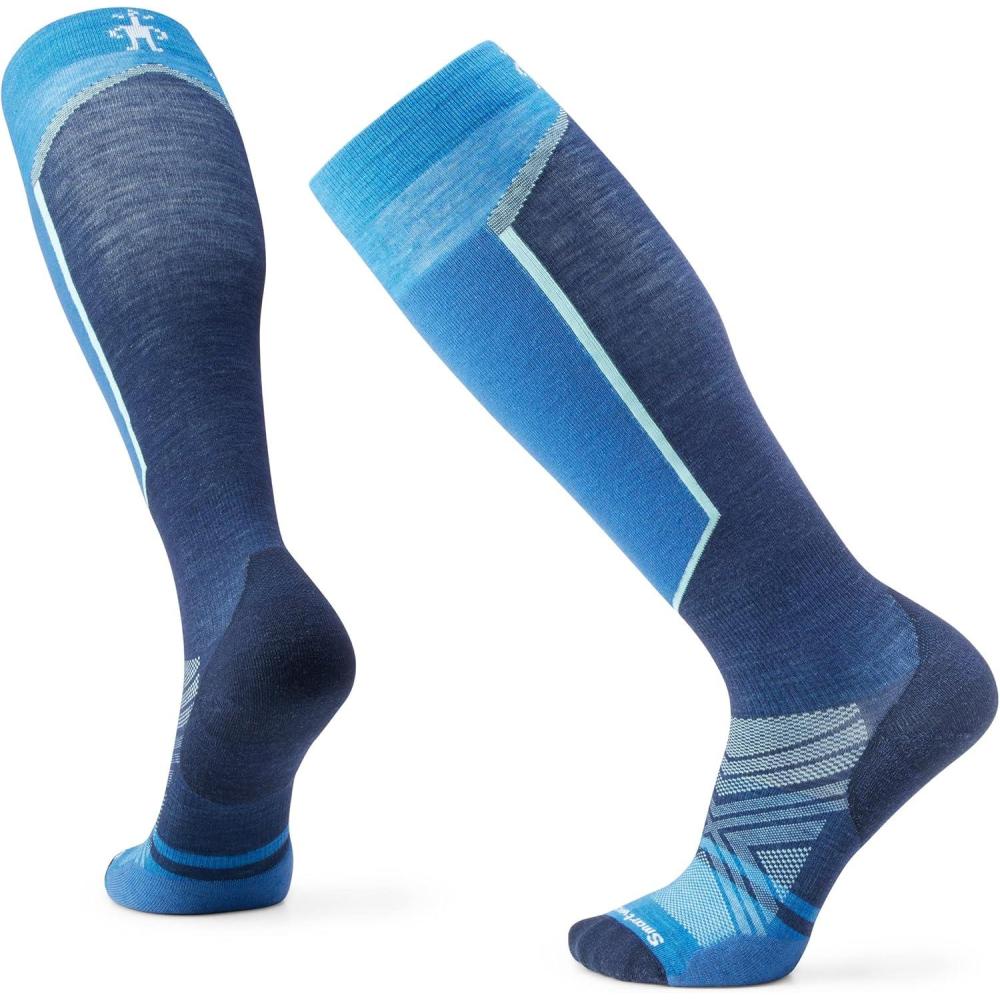 imageSmartwool Mens Ski Targeted Cushion Extra Stretch Over the Calf SocksLaguna Blue