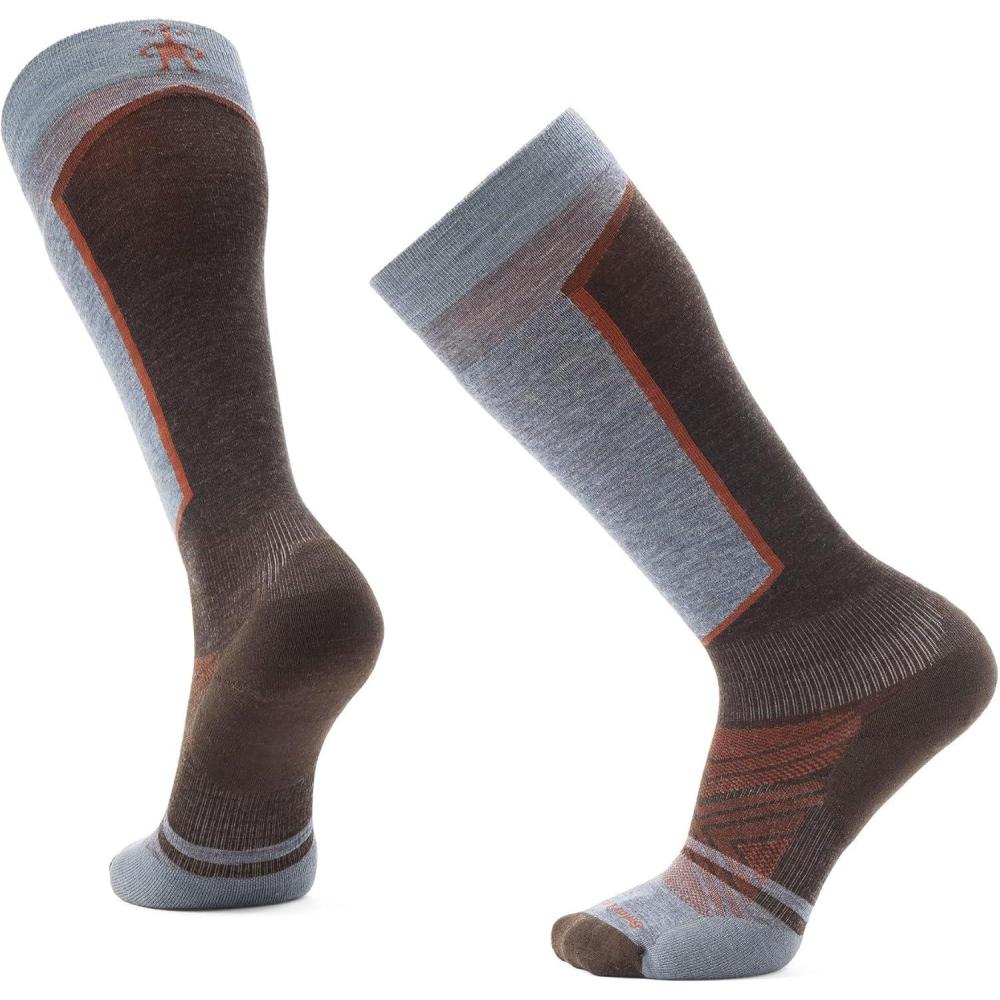 imageSmartwool Mens Ski Targeted Cushion Over the Calf SocksChestnut