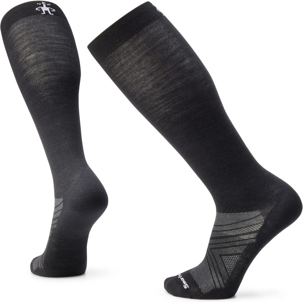 imageSmartwool Mens Ski Zero Cushion Extra Stretch Over The Calf SocksBlack