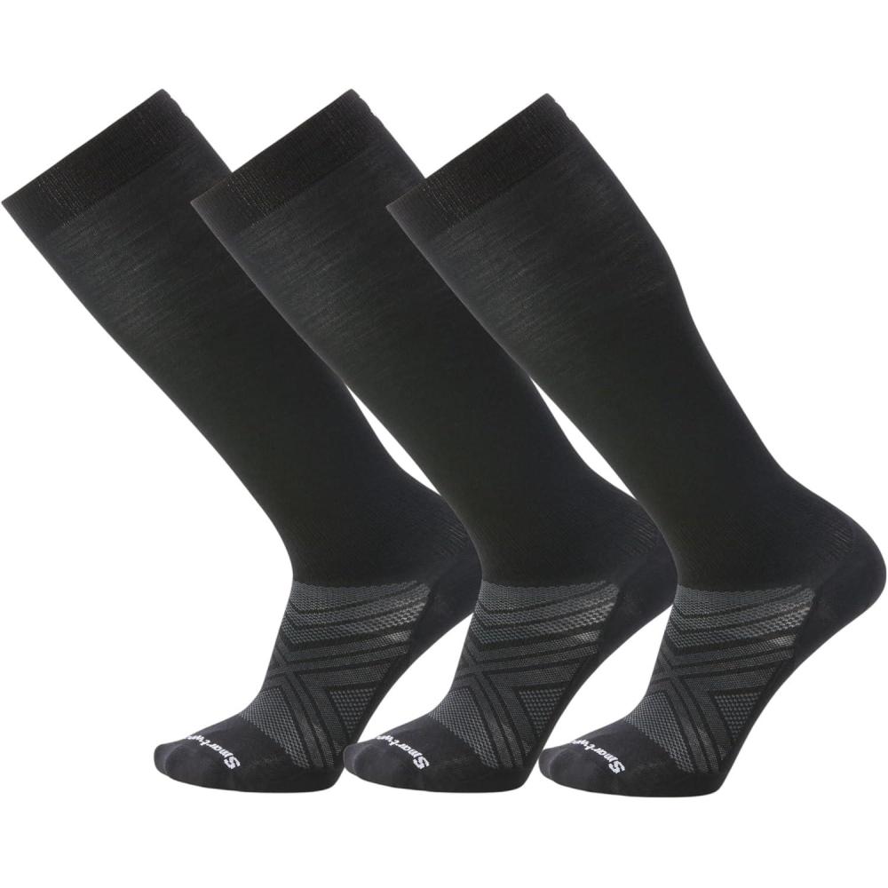 imageSmartwool Ski Zero Cushion Over The Calf Socks For Men and WomenBlack3pk