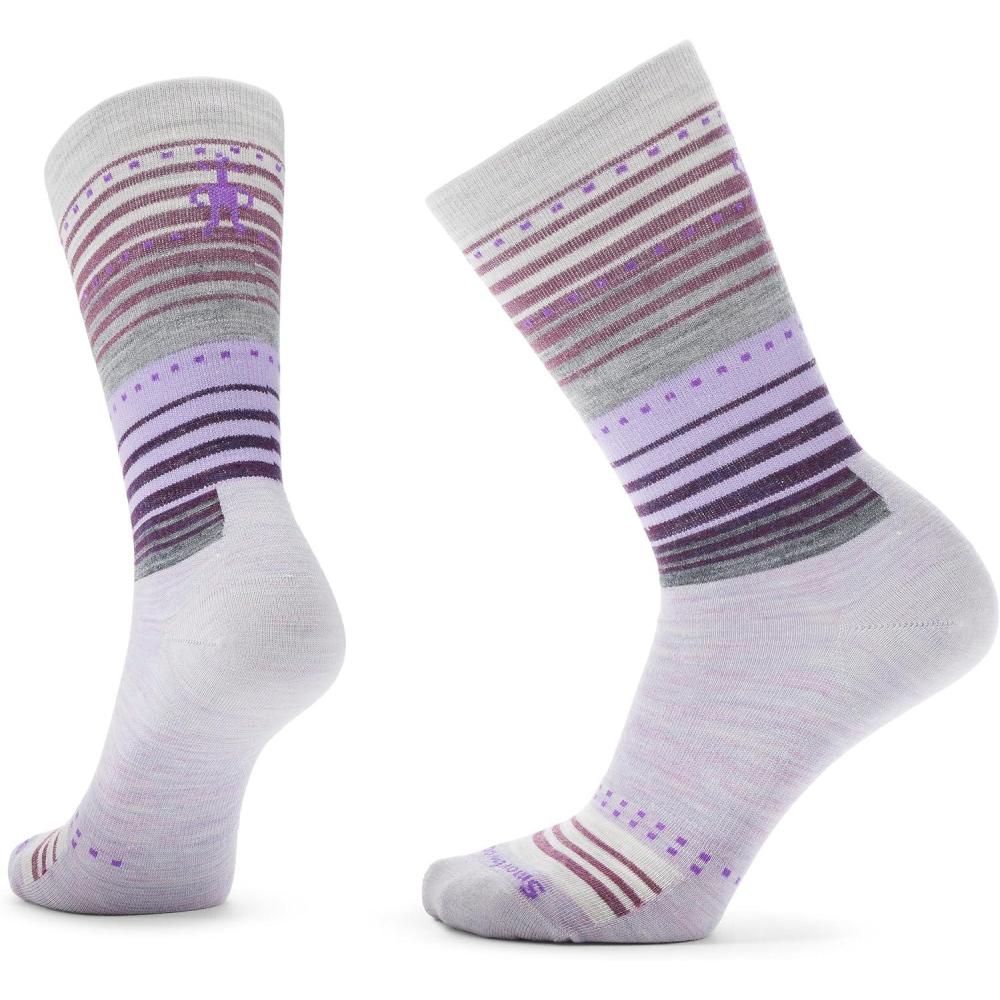 imageSmartwool Unisex Everyday Stitch Stripe CrewPurple Eclipse
