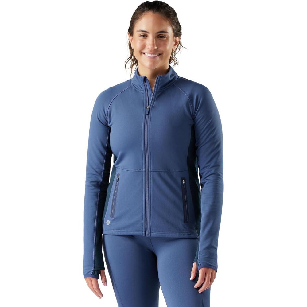 imageSmartwool Womens Active Fleece JacketNightfall Blue