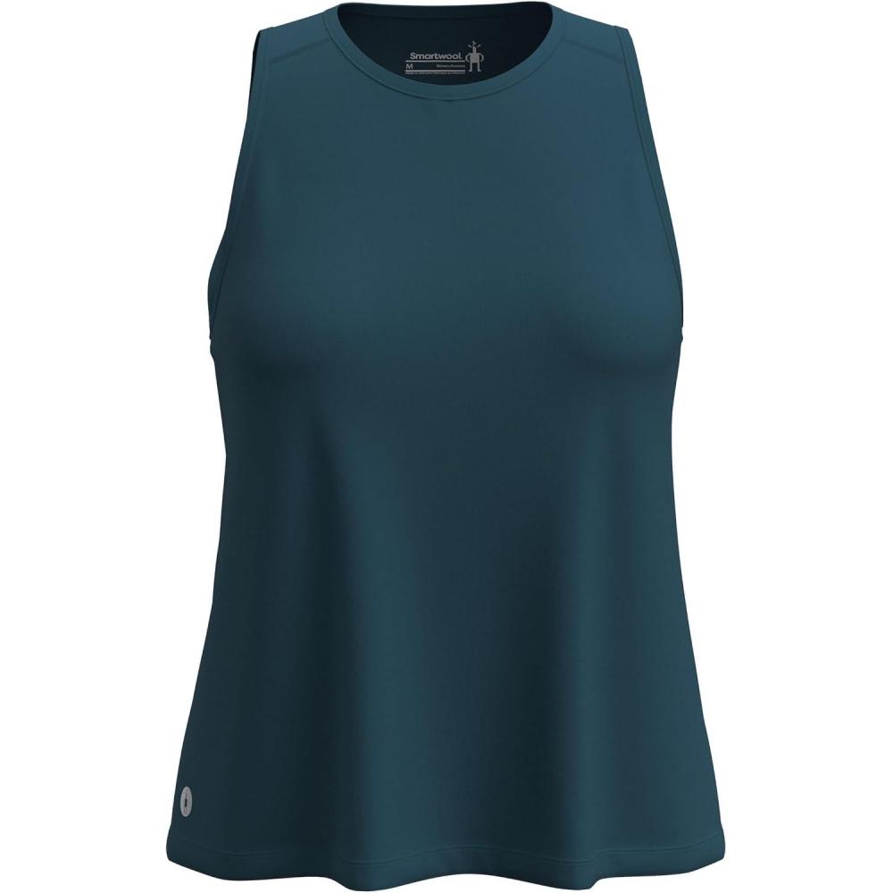 imageSmartwool Womens Active Ultralite High Neck TankTwilight Blue