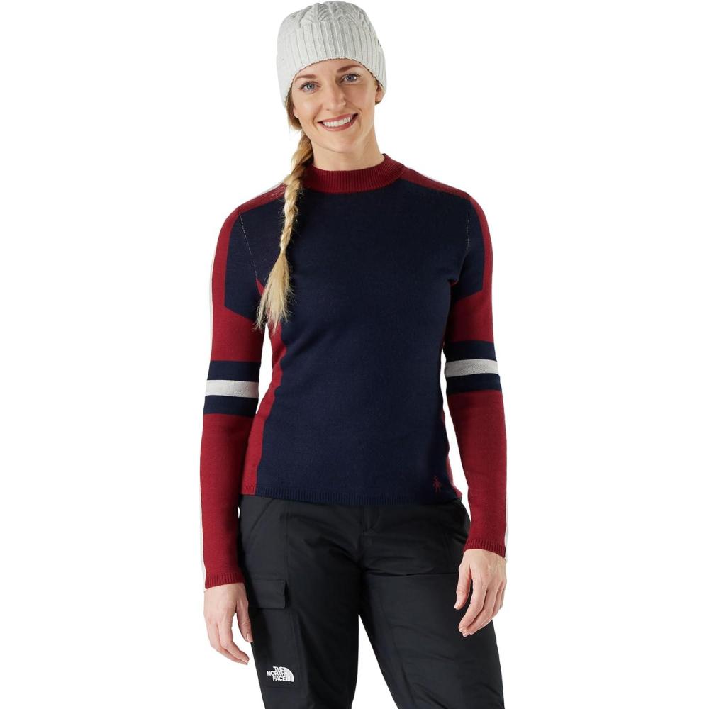 imageSmartwool Womens Alpine CrewDeep Navy
