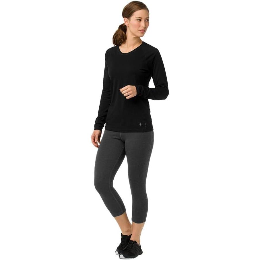 imageSmartwool Womens Classic AllSeason Merino Base Layer Long SleeveBlack