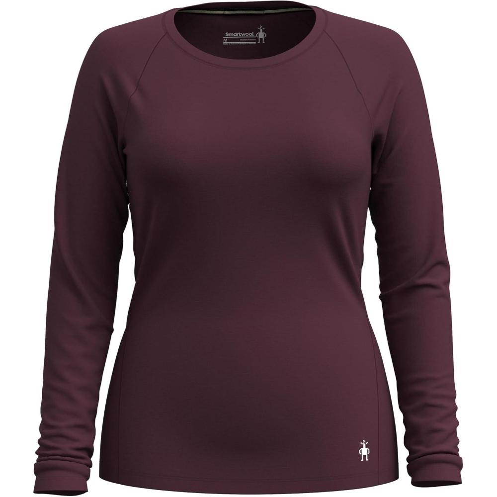 imageSmartwool Womens Classic AllSeason Merino Base Layer Long SleeveEggplant