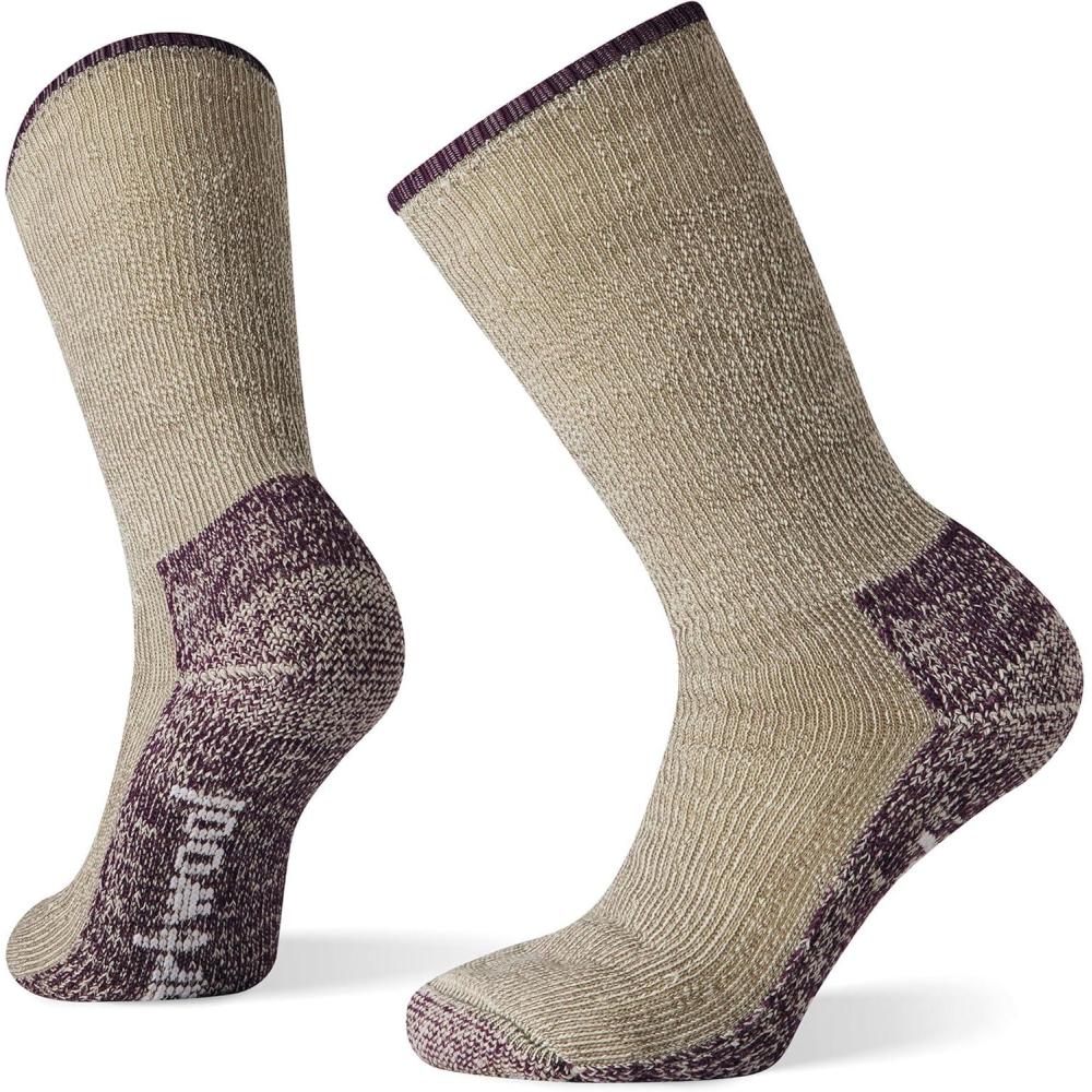 imageSmartwool Womens Classic Edition Mountaineer Maximum Cushion Crew SocksTaupe