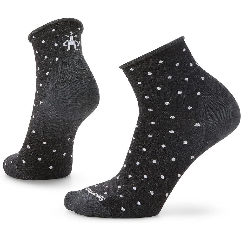 imageSmartwool Womens Everyday Classic Dot Ankle SocksCharcoal