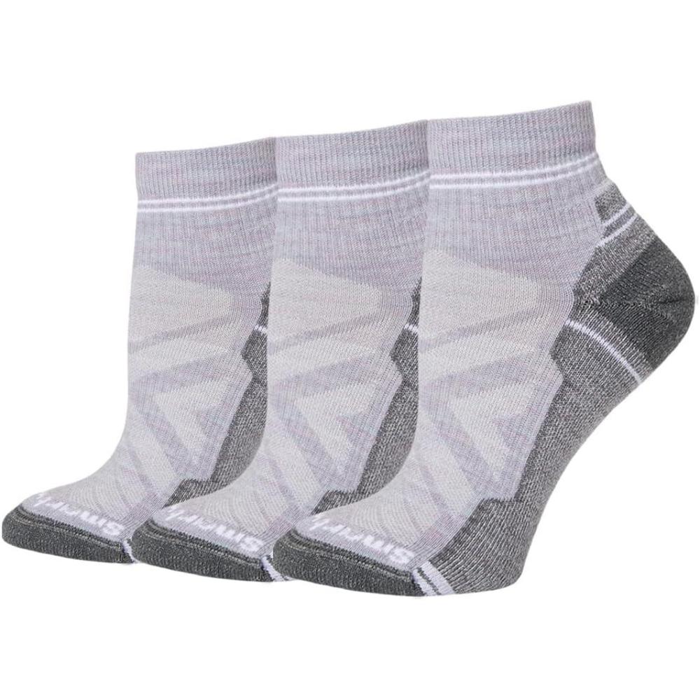 imageSmartwool Womens Hike Light Cushion Ankle SocksPurple Eclipse3pk