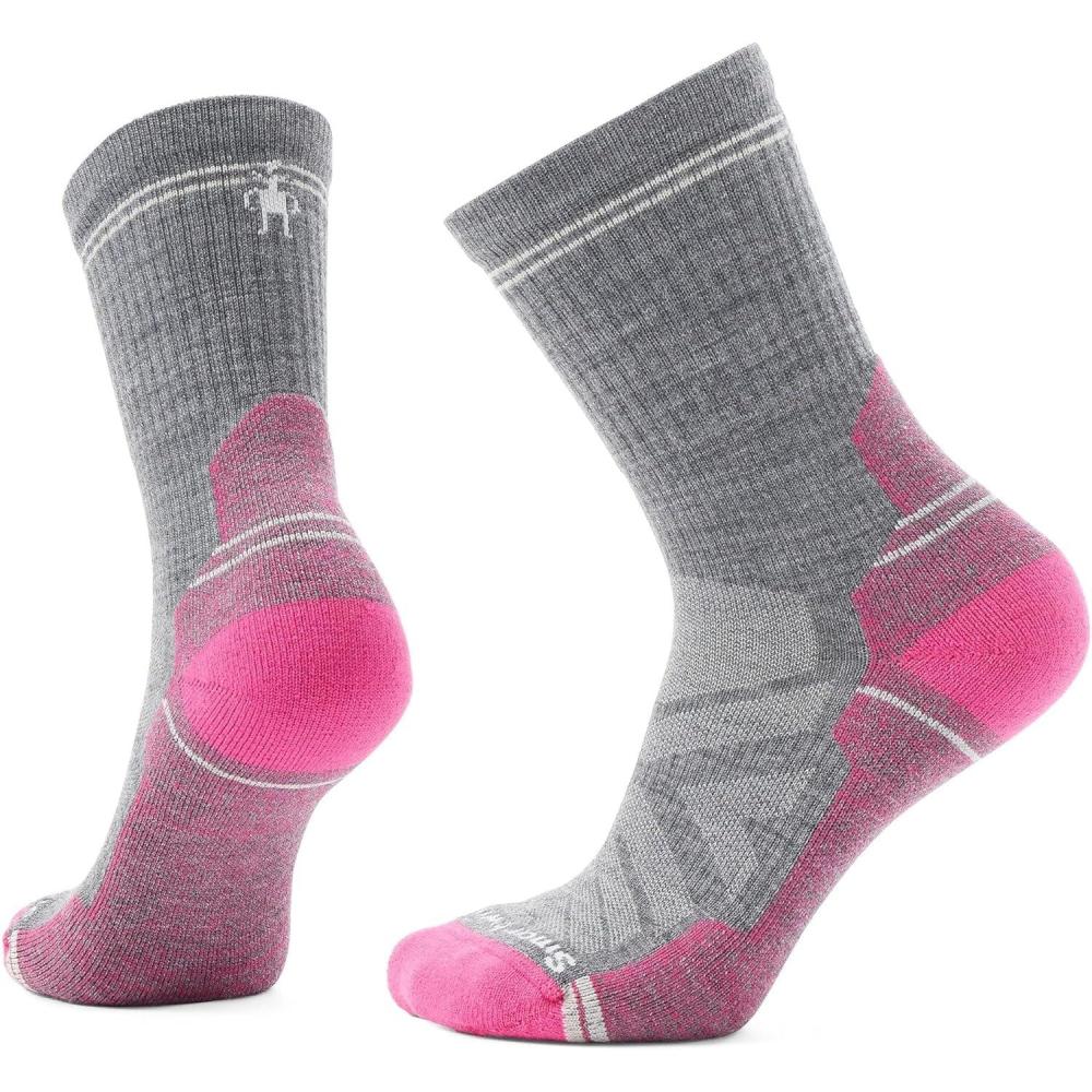 imageSmartwool Womens Hike Light Cushion Crew SocksPower Pink