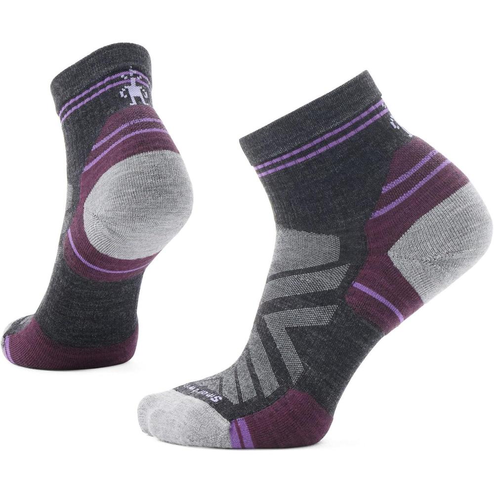 imageSmartwool Womens Hike Targeted Cushion Ankle SocksCharcoal