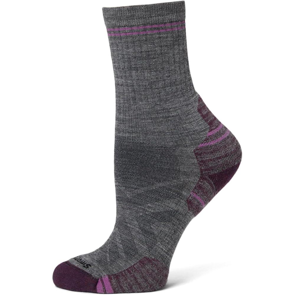 imageSmartwool Womens Hike Targeted Cushion Mid Crew SocksMedium Gray