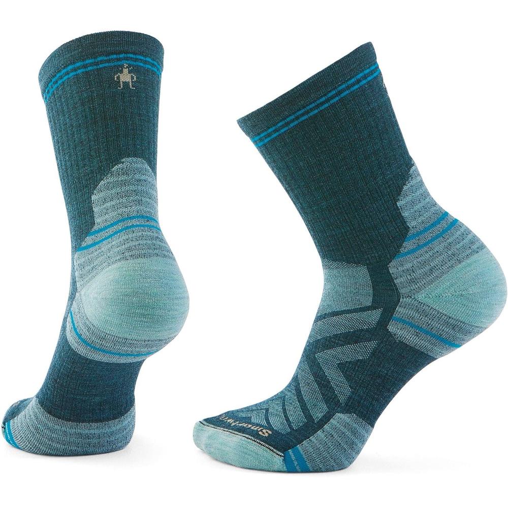 imageSmartwool Womens Hike Targeted Cushion Mid Crew SocksTwilight Blue
