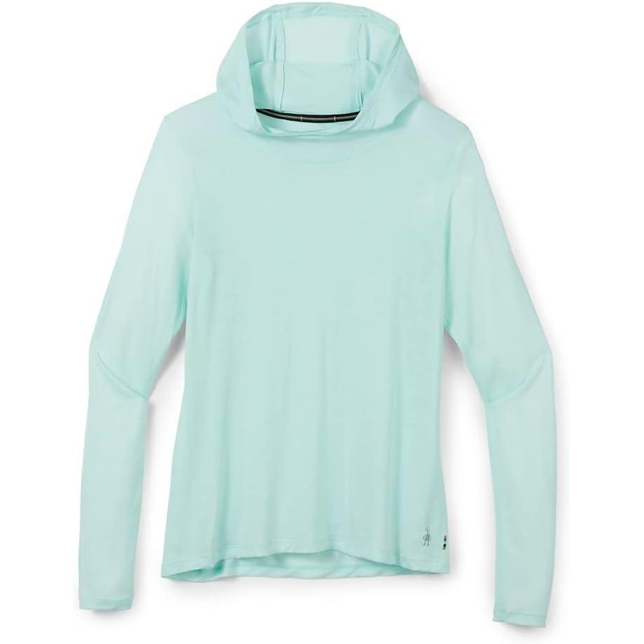 imageSmartwool Womens HoodieBleached Aqua Heather