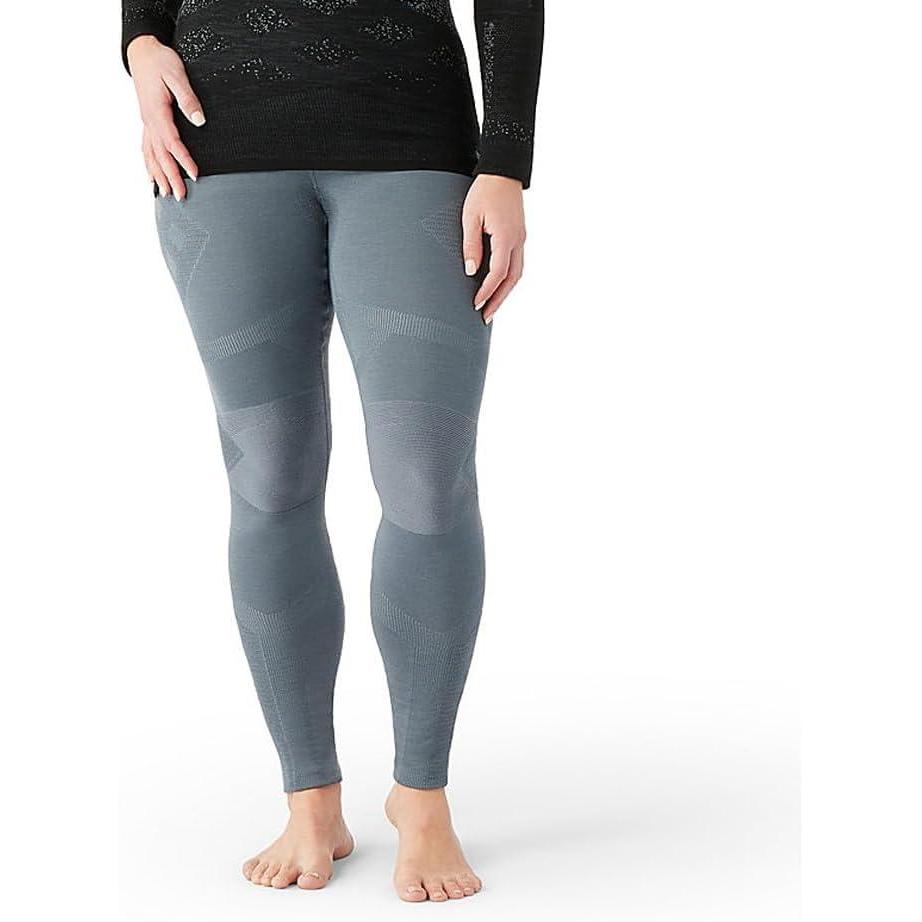 imageSmartwool Womens Intraknit Thermal Merino Base Layer BottomsPewter BlueLead