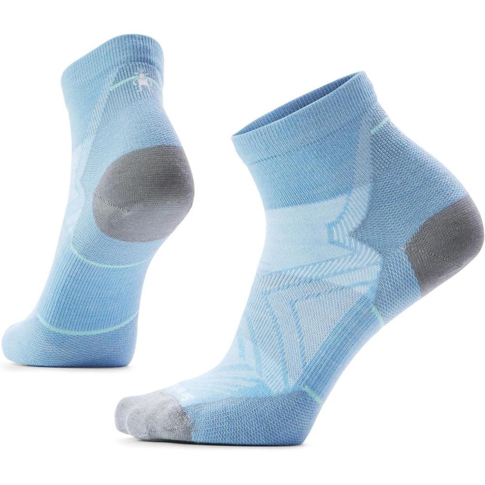 imageSmartwool Womens Run Zero Cushion Ankle SocksSerene Blue