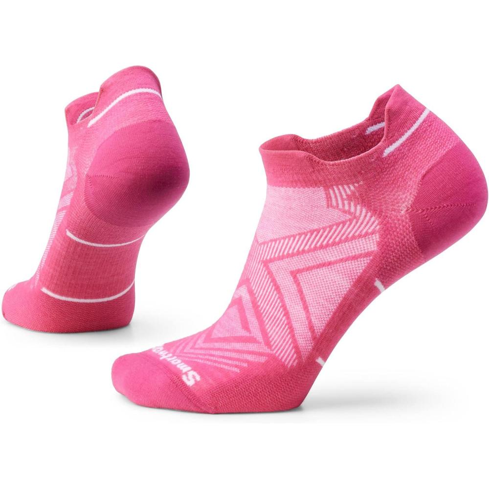 imageSmartwool Womens Run Zero Cushion Low Ankle SocksPower Pink