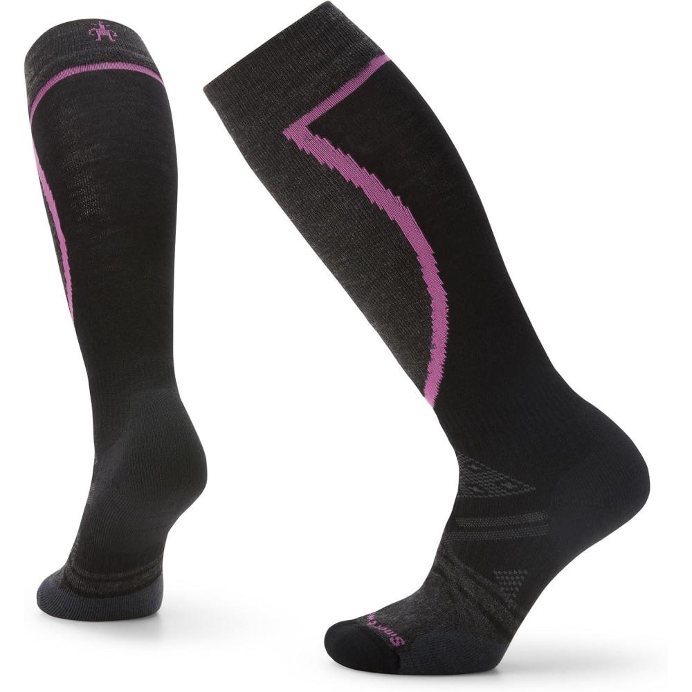 imageSmartwool Womens Ski Full Cushion Over The Calf SocksBlack