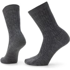 Smartwool Everyday Cable Crew Socks For Men and Women(Medium Gray)