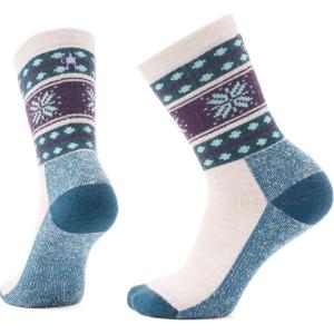 Smartwool Everyday Cozy Snowed In Sweater Crew Socks(Moonbeam)