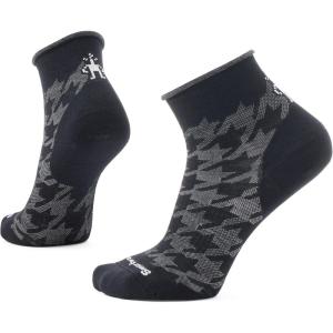 Smartwool Everyday Hounds Tooth Ankle Socks(Black)