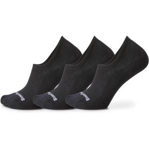 Smartwool Everyday Light Cushion No Show Socks for Men and Women(Black-3pk)