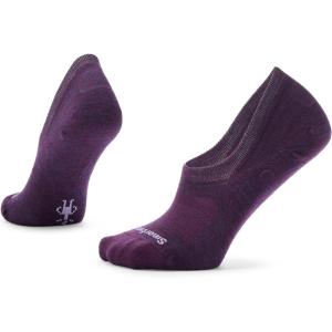 Smartwool Everyday No Show Socks for Men and Women(Purple Iris-ultra Violet)